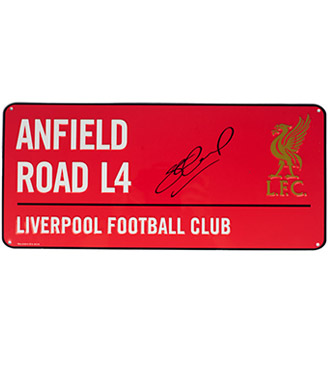 Steven Gerrard Anfield Road Red