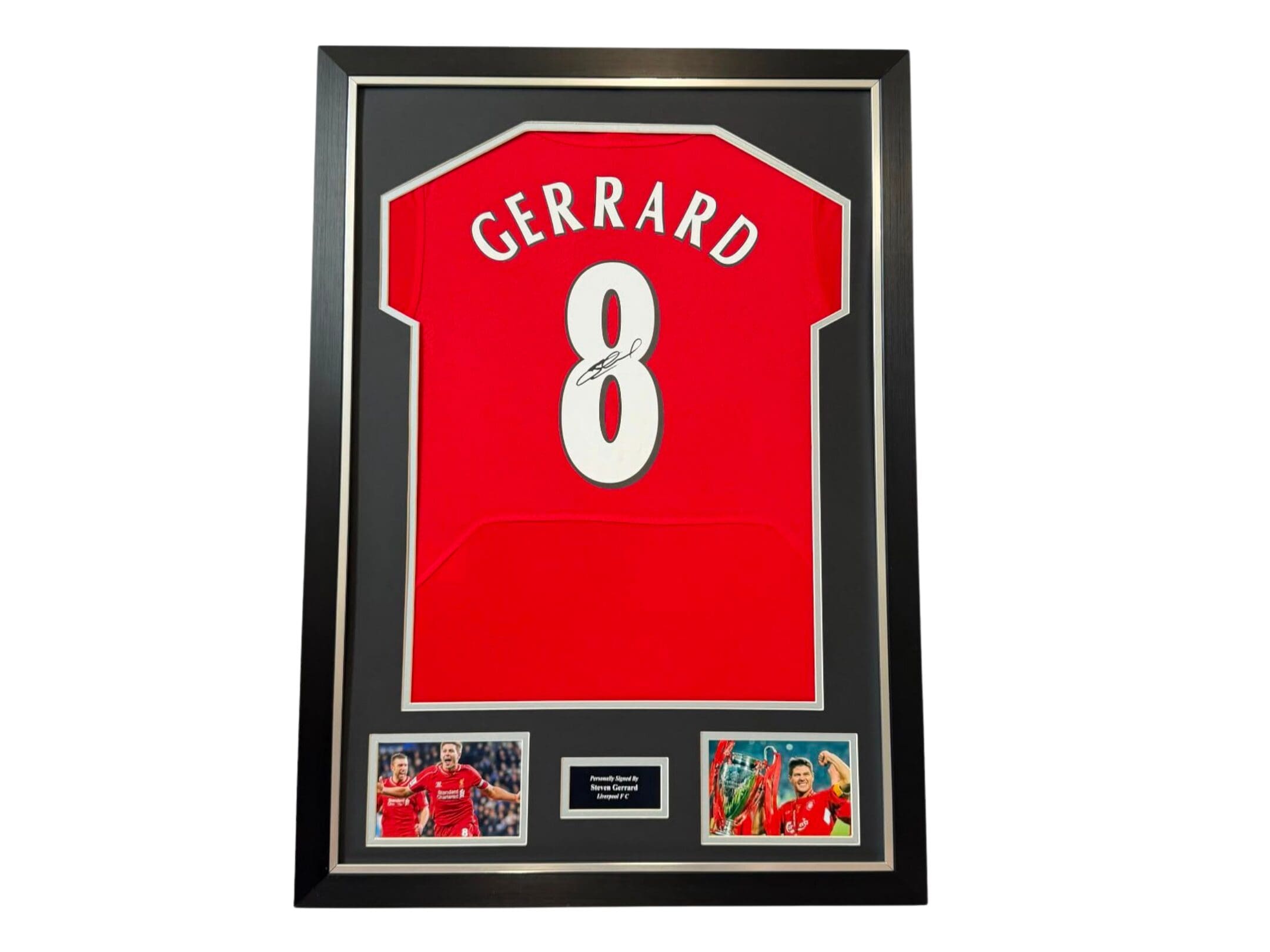 Steven Gerrard Istanbul 2005 number 8 shirt
