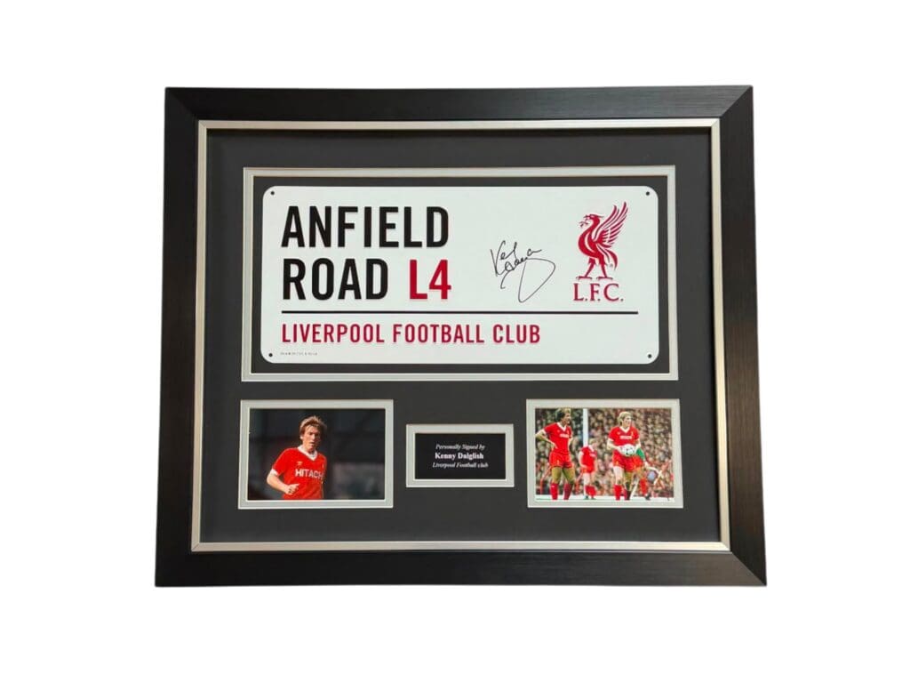 Sir Kenny Dalglish Hand Signed ‘Anfield Road’