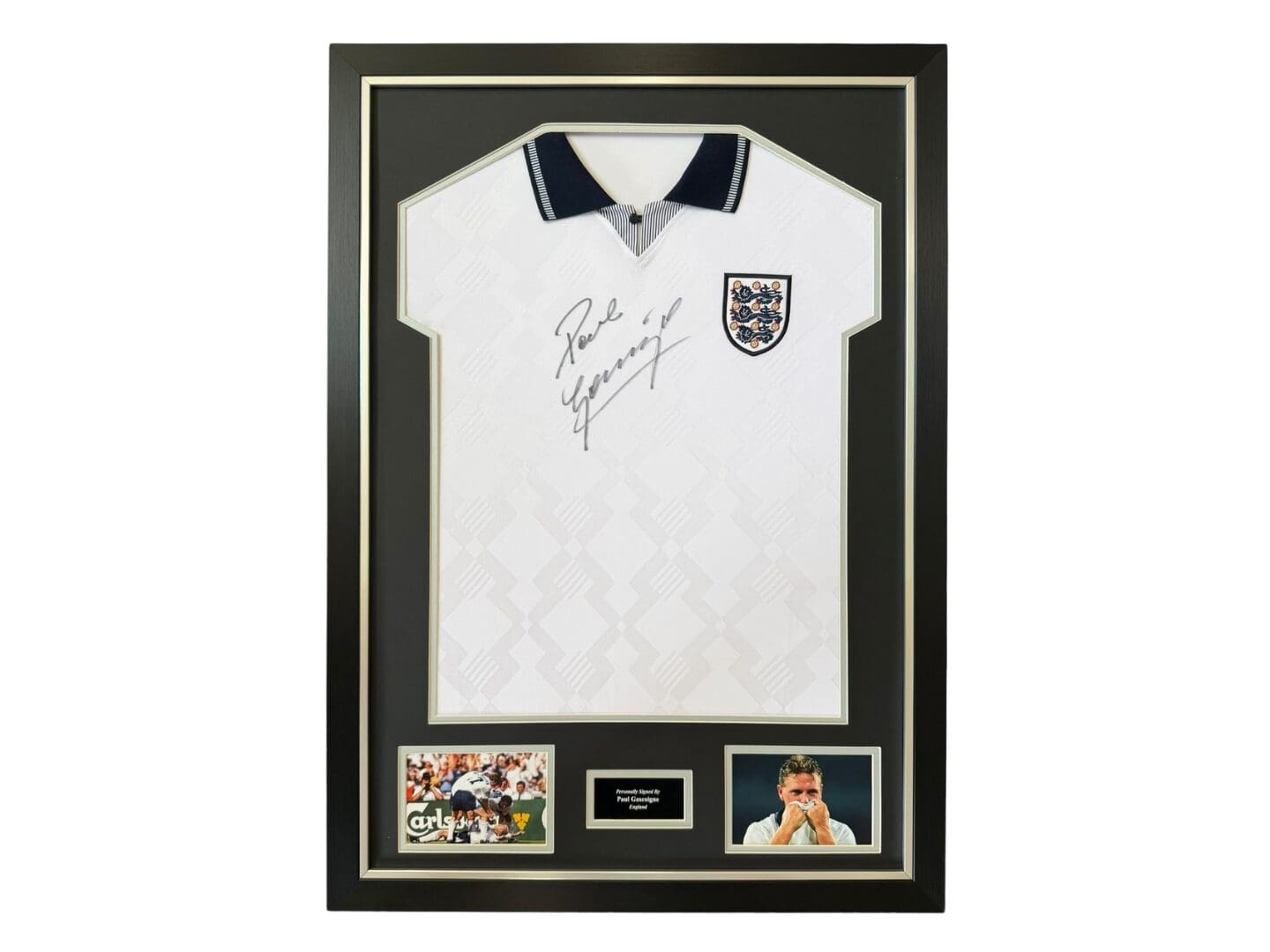 Paul Gascoigne England 1990 Signed shirt